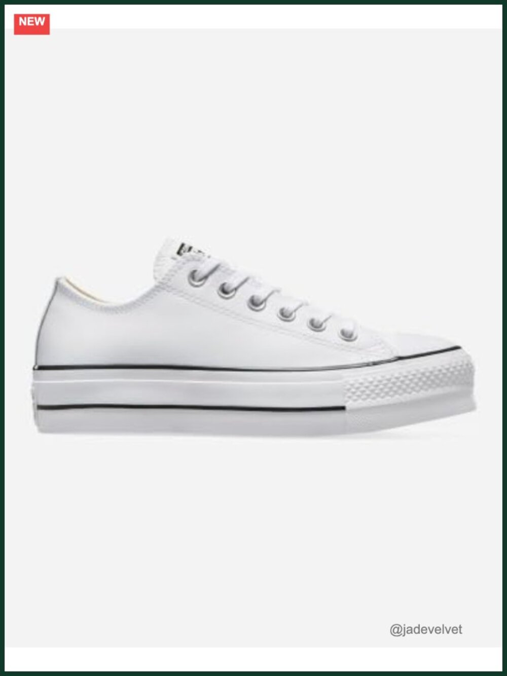 Chuck Taylor All Star Low Top Platform Leather Sneakers